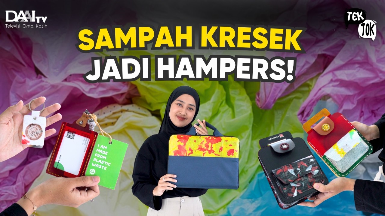 Keren! Souvenir Ini Terbuat Dari Sampah | Tek Tok