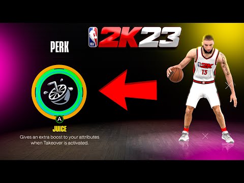 КАК ПОЛУЧИТЬ +13 К АТРИБУТАМ В ТЕЙКОВЕРЕ! СОЧНЕЙШИЙ ПЕРК В NBA 2K23!