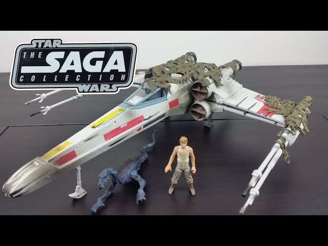 スター・ウォーズ ルークスカイ・ウォーカー Xウイング サーガコレクション Star Wars The Saga Collection Luke Skywalker's X-Wing - YouTube