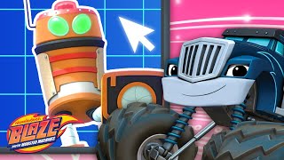 Crusher Builds Robots #15 | Games For Kids | Blaze and the Monster Machines