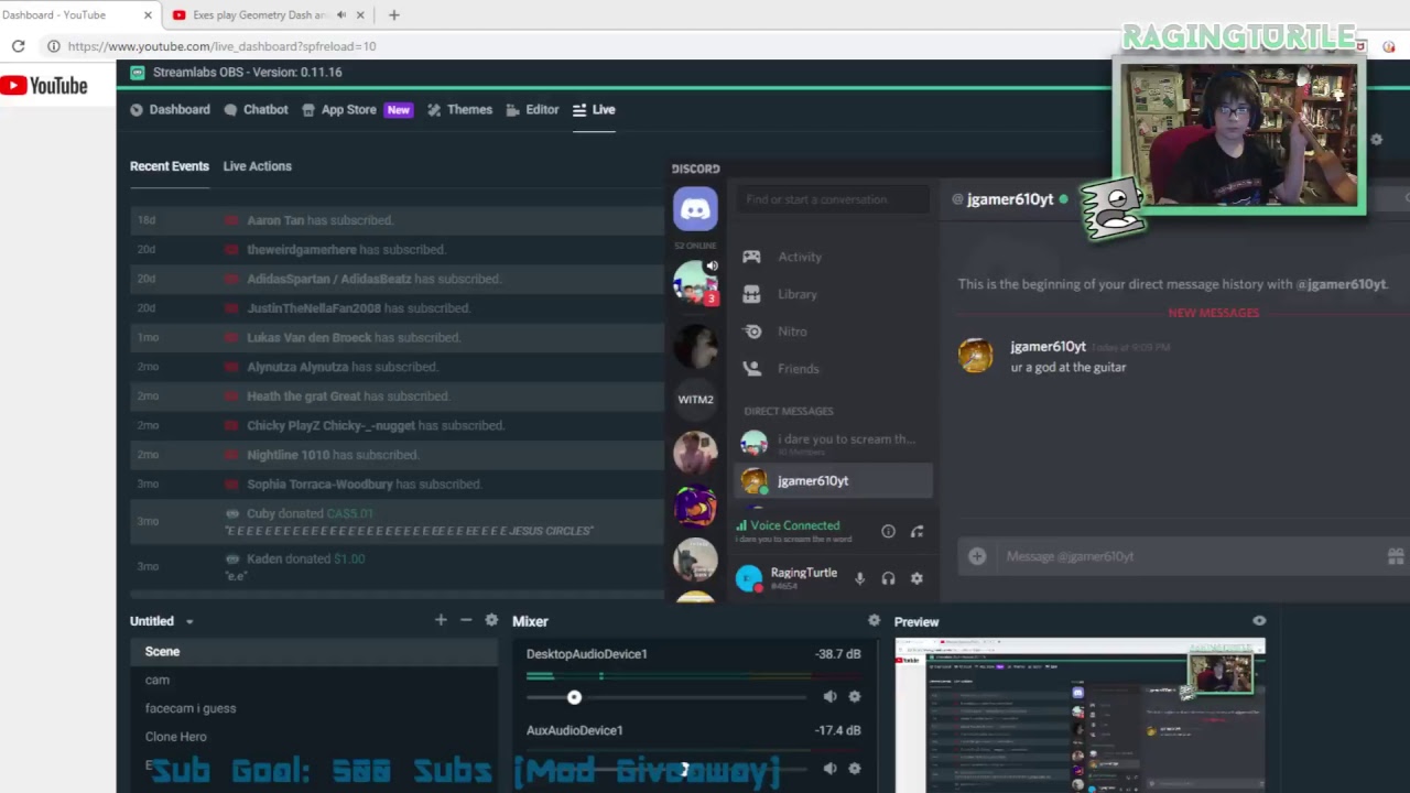 GEOMETRY DASH LEVEL REQUESTS! DONATE = I WILL DO ANYTHING YOU WANT! MOD GIVEAWAY AT 500 SUBS!