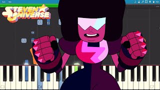 How to play Stronger Than You on piano - Steven Universe - Tutorial - Estelle chords