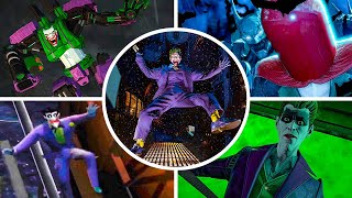 Evolution of Joker Falling Down in Batman Games