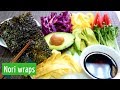 How to make Veggie Nori Wraps