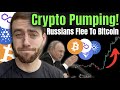 Crypto Pumping! EVERYONE Is Fleeing To Bitcoin! (Russians, Ukrainians And New Companies BUYING!)