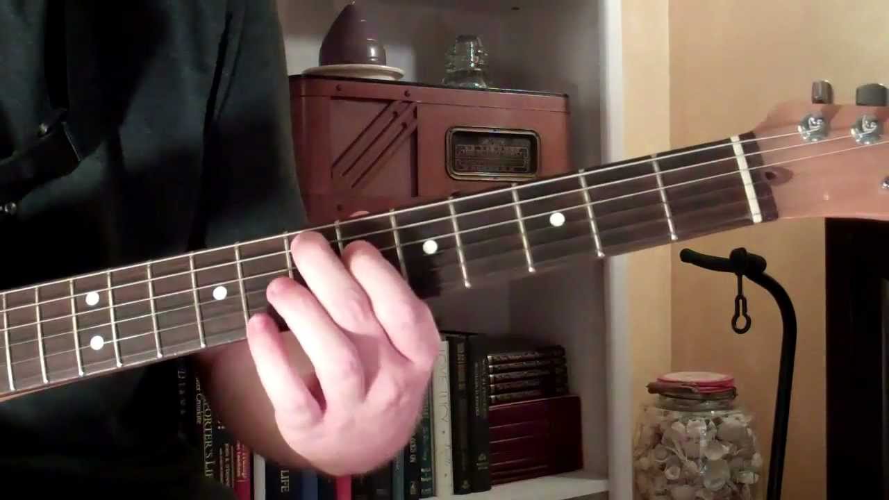 How to Play The Jimi Hendrix Chord on Guitar E7 Sharp 9 - YouTube