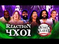 You arent tough enough  demon slayer 4x1 to defeat muzan kibutsuji  normies group reaction