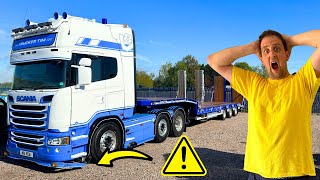 FIRST SHOW OF THE YEAR DOES NOT GO WELL | TRUCK DAMAGED | #truckertim