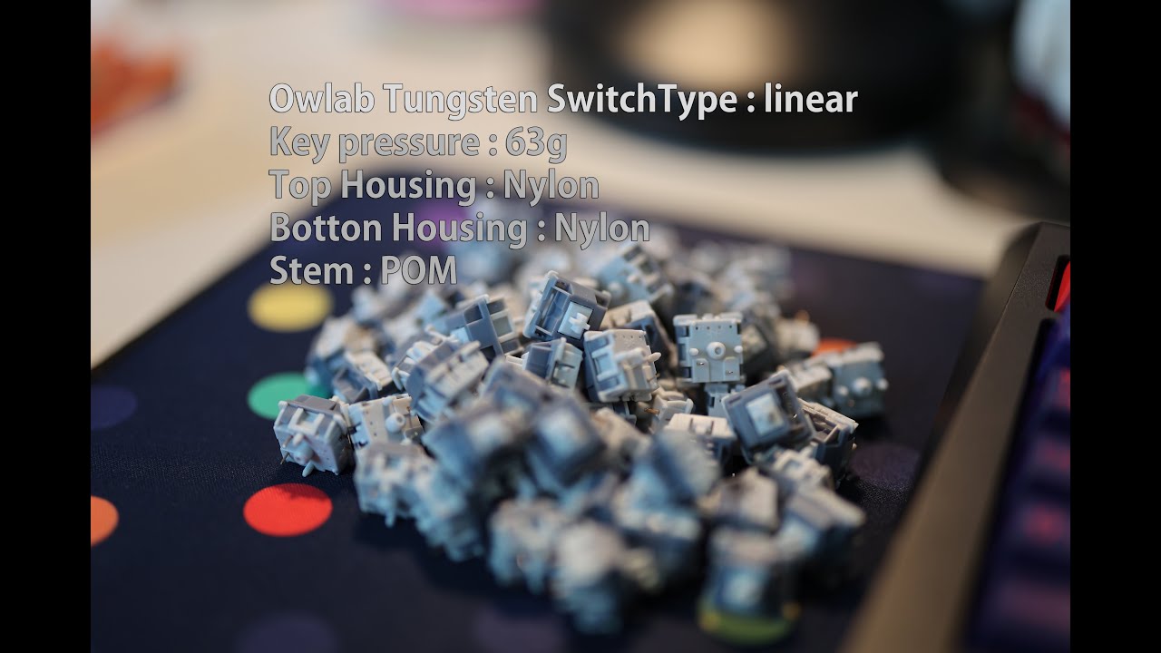 Owlab Tungsten linear Switch