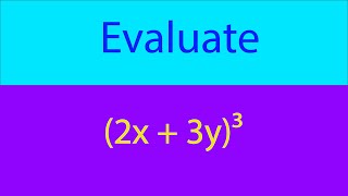 "Cube Any Binomial in Seconds!" | Expand (2x + 3y)³ | Step-by-Step Binomial Expansion
