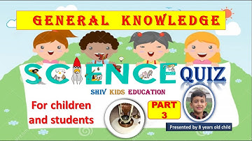 Amazing Science Quiz for kids| science trivia|science quiz questions|educational videos for students