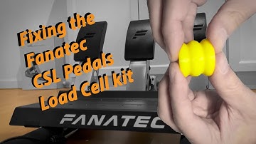 Fixing the Fanatec CSL Load Cell Brake Pedal