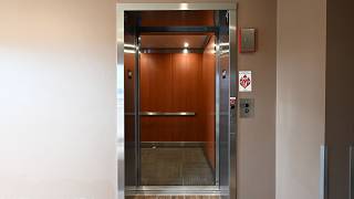 Sturgeon Bay, WI: Steps and OTIS Hydraulic Elevator at the Best Western