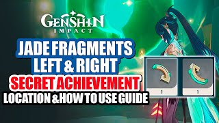 Jade Fragment Left & Right How To Use Guide | Ancient Jade Pendant Parts Location | Genshin Impact