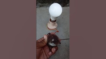 synchronous motor LED bulb glow#short video#Arpit project #viral video