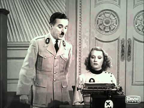 The Great Dictator dictating