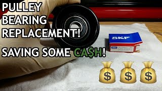 TBL 34 - Jeep 4.0L Idler Pulley Bearing Replacement!