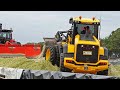 Mais Inkuilen + Perspulp Mengen | JCB 427S + Valtra T191 + Holaras | Nap | De Klomp | 2019