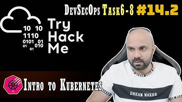 Intro to Kubernetes  :  Task 6-8 :  DevSecOps :  TryHackMe : Walk through 14.2