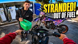 He Was Stranded With No FUEL....