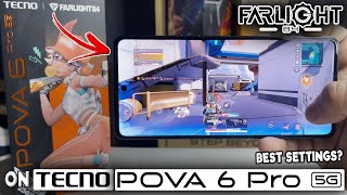 Farlight 84 Game Test on Tecno Pova 6 Pro 5G (12/256) | (BEST PLAYABE SETTINGS?) FARLIGHT 84 PHONE?