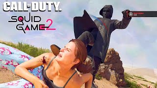 Cod Squid Game Front Man With Finishing Moves - Call Of Duty Finishers