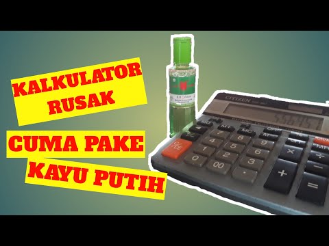 Memperbaiki Kalkulator Citizen Rusak