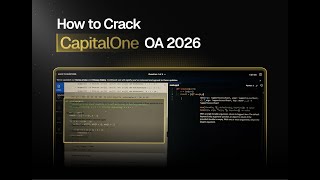 Using Interview Coder to pass the CapitalOne Software Engineer OA (2026)