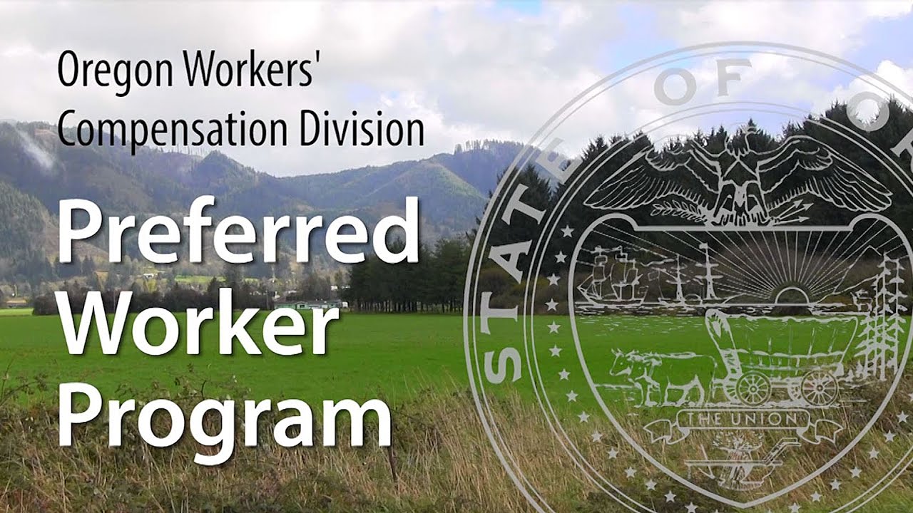 Oregon Workers Compensation Division Return To Work Programs Return To Work State Of Oregon Oregon Workers Compensation Division Return To Work Programs Return To Work State Of Oregon