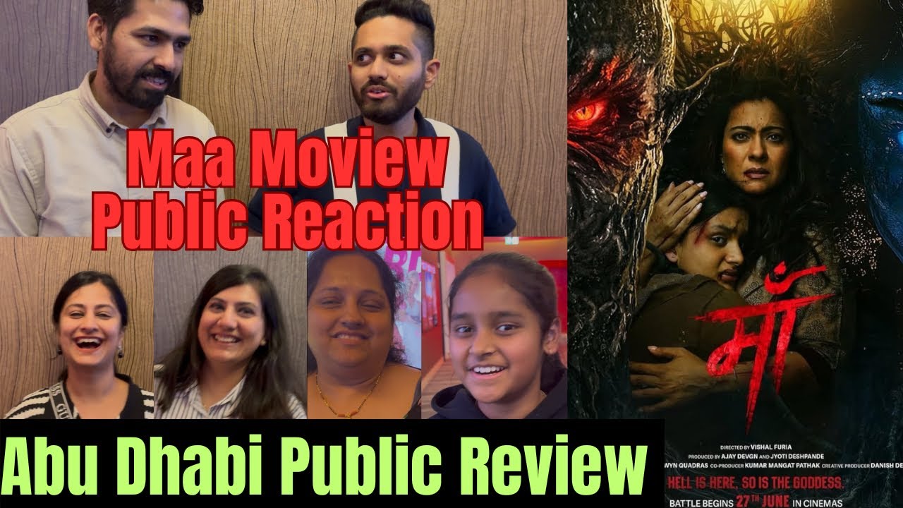 Maa Movie First Public Reaction In Abu Dhabi | First Day First Show.