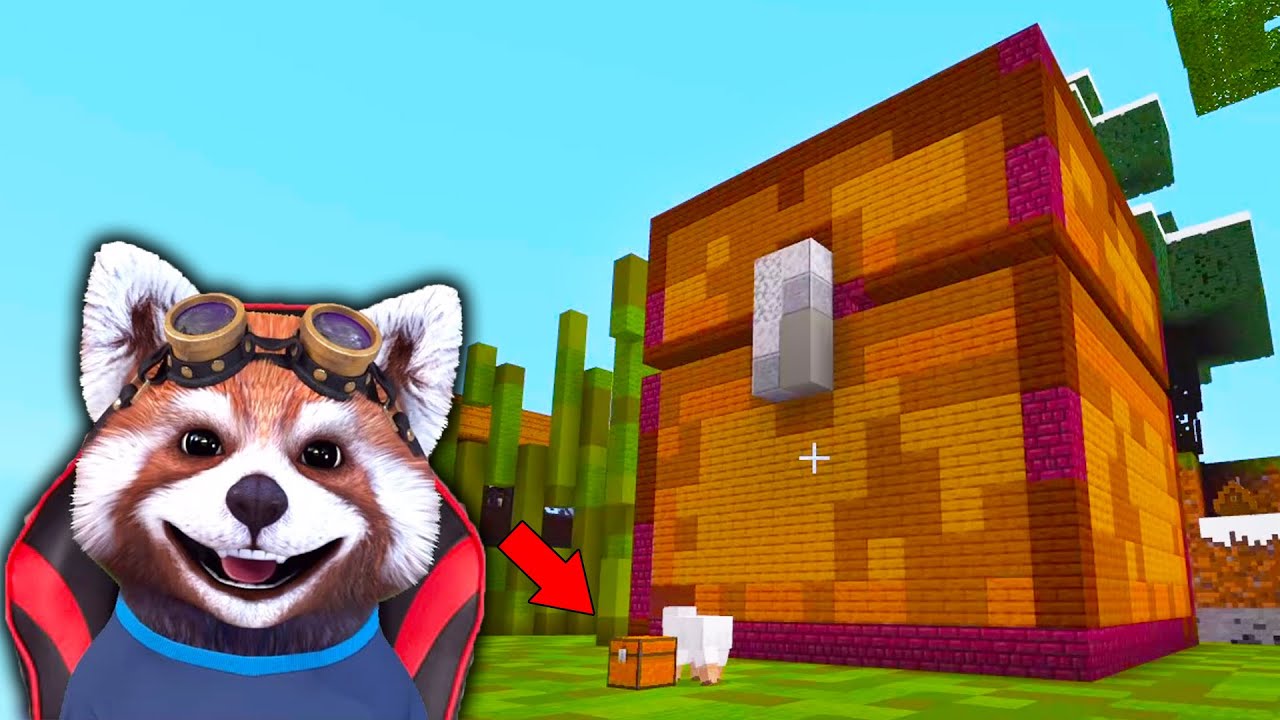 Deschid Cel Mai Mare Chest Din Minecraft Ghicesti Ce Este In El Youtube