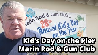 Kid's Day on the Pier - Marin Rod & Gun Club Pier by Pier Fishing in California 410 views 1 year ago 6 minutes, 22 seconds