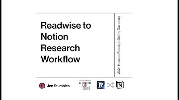 Readwise + Notion Foresight Research Workflow