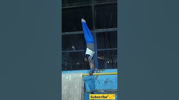 Parallel bars 😀| healy | Gymnastics 🤸| Stunts | flips#shorts