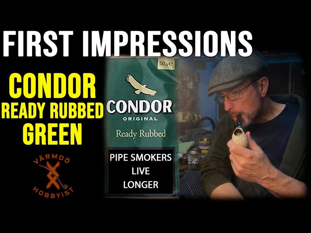 condor pipe tobacco review Condor Ready Rubbed Green