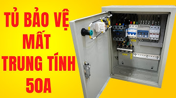 Tủ bảo vệ đứt trung tính mất pha 50A Chint giá rẻ - Tủ  Điện DITICO
