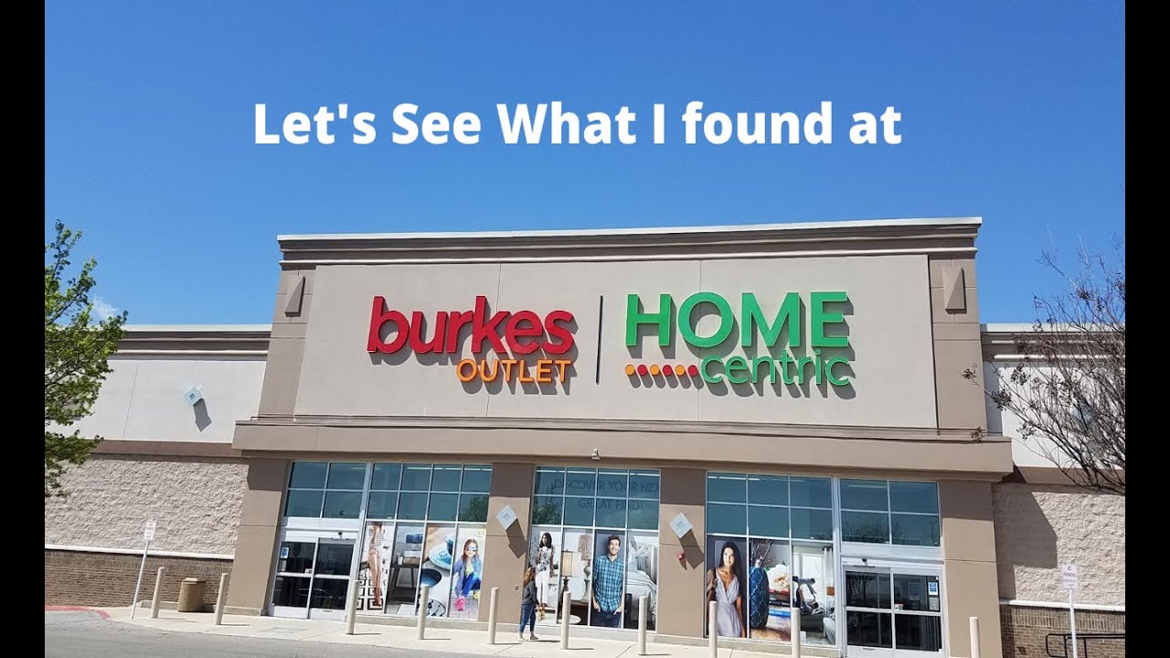 Let's See What I Found At Burkes Outlet Home Centric shopwithme YouTube
