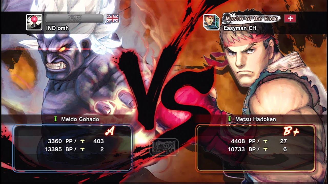 IND omh [Oni] vs Easyman CH [Ryu] USF4