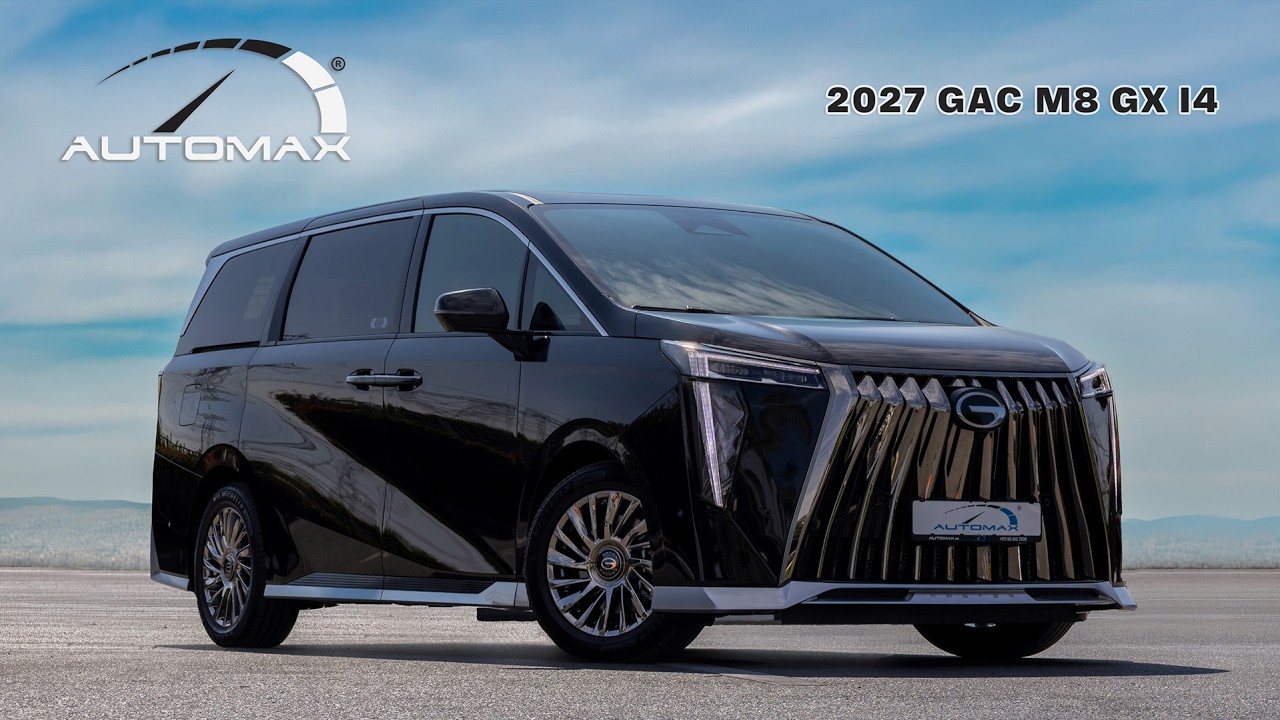 2027 GAC M8 GX 2.0T | Elegant Black | 7-Seater Luxury MPV | Fast