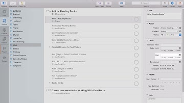 Working With OmniFocus 2.0 - Task Metadata