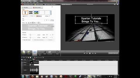 Tutorial - How To Easily Make An Intro Using; Camtasia Studio 7.0