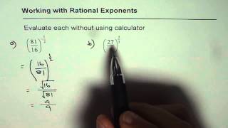 10 Evaluate Rational Exponents