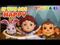 If You are Happy and You Know It | Clap Your Hands | Fun Kids Dance Rhyme | @TinyTales_jr