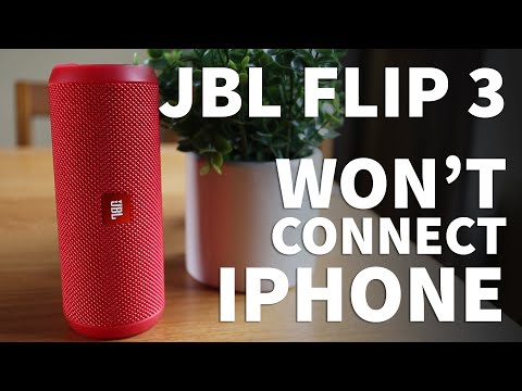 Flip 3 Not Connecting to iPhone   Flip 3 Wireless Speaker Won t Connect to Bluetooth