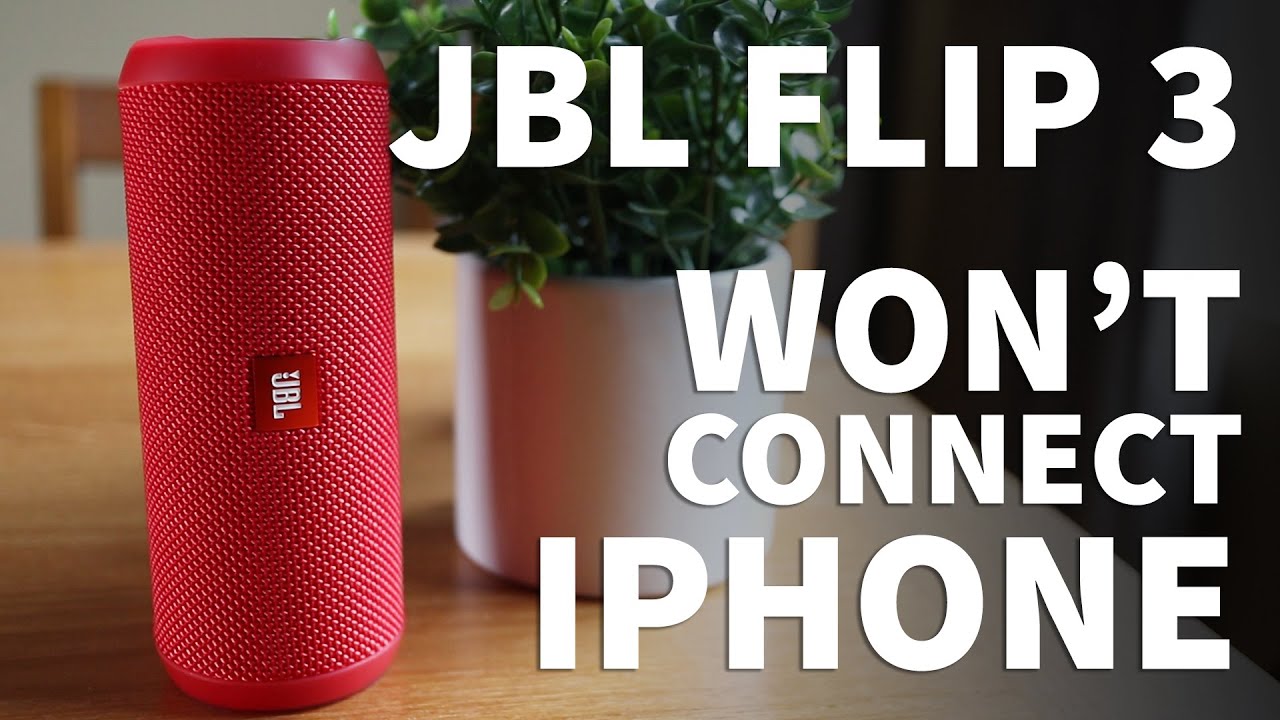 Flip 3 Not Connecting to – Flip Wireless Speaker Won't Connect to YouTube