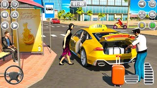 Russian Taxi Driving Simulator - Passenger Transport Real Taxi Game - Android Gameplay screenshot 4