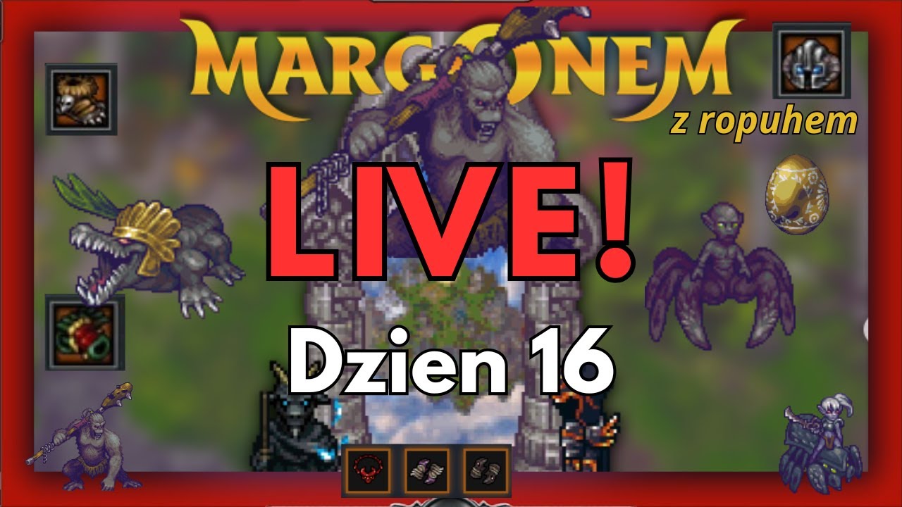 Margonem LIVE! EVENT DZIEŃ 16! | Margonem Ropuh