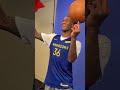 Can the Golden State Warriors Spin a Ball on Their Finger 😅 | #shorts