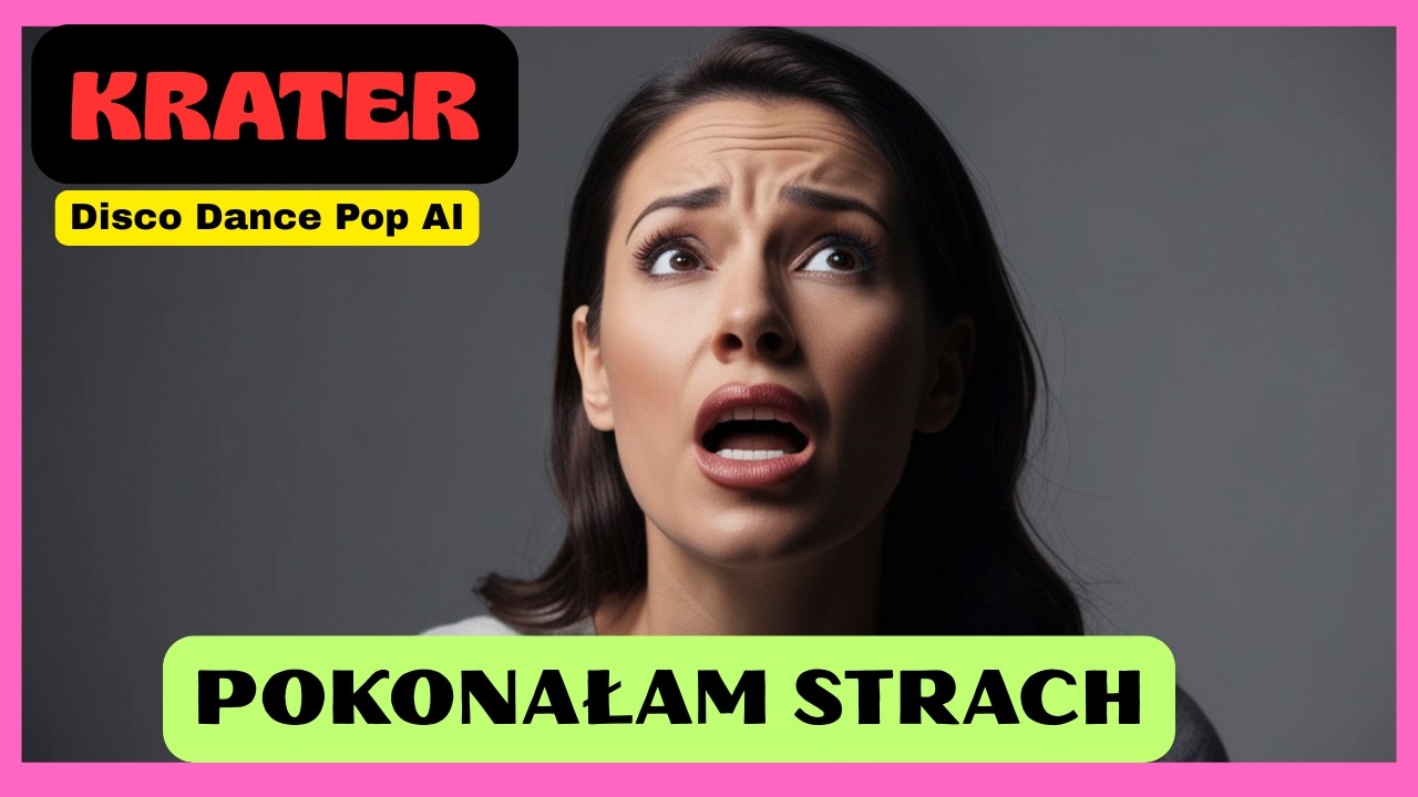 Krater Pokonałam strach (Official Video) Dance Pop Synth Pop AI