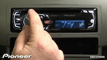 How To - DEH-X7500S - Entertainment Menu